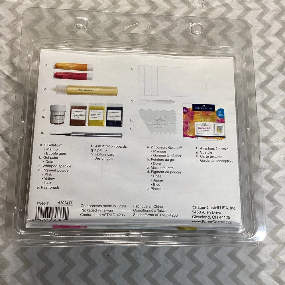 15 PC Faber Castell Abstract Art for Beginners